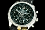 BSW0236A - Bentley Unitime Chrono SS/LE Black Jap OS20 Qtz