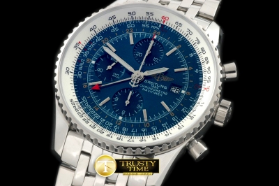 BSW0245C - Navitimer World SS/SS Blue A-7750