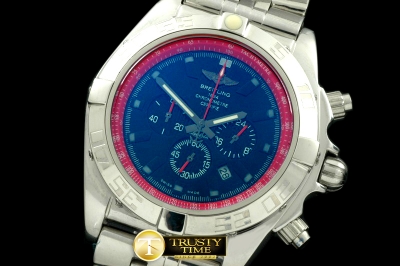 BSW0274C - Chronomat B01 SS/SS Blue/Red Stick Jap OS20 Qtz