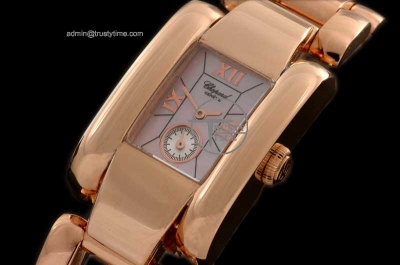 CH037C - Las Strada Ladies RG MOP Pink Swiss Qtz c/w Boxset