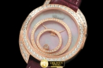 CH094E - Happy Spirit RG/Diam/LE MOP Pink Swiss Quartz