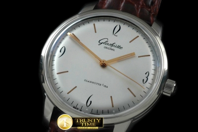 GLA0033 - Senator Sixties SS/LE White/Gold Asian 2824