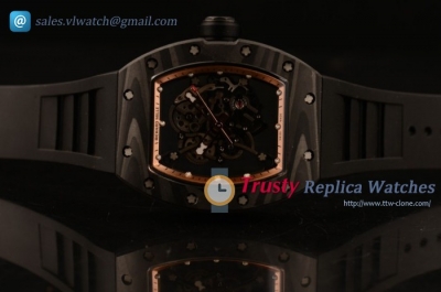 Richard Mille RM 055 Bubba Watson CA/RU Red Skeleton Dial Miyota 9015