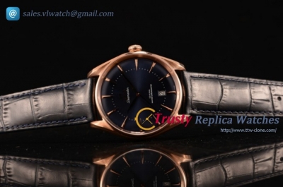 Omega - De Ville Tresor Master Co-Axial RG/LE Blue Clone Omega 8801 Auto