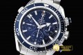 OMG0457I - Planet Ocean Chrono SS/SS Blue JHF A-7750