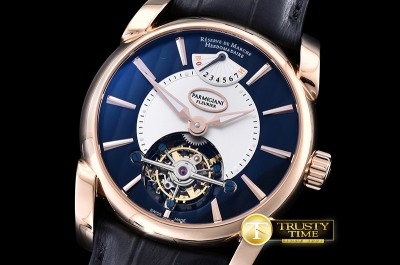 PAR014A - Parmigiani Tonda 42 Tourbillon RG/LE Blue Tourbillon