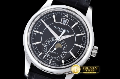 PP0209B - Annual Calendar MoonPhase 5205G Black MY9015 Cal324