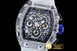 RM082D - RM011 Felipe Messa Big Date Sapphire Limited Black/Blue