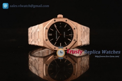 Audemars Piguet Royal Oak RG/RG Black Calibre 3120 Auto (EF)