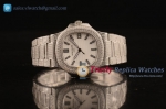 Patek Philippe Nautilus SS/SS White Miyota 9015 (AAAF)