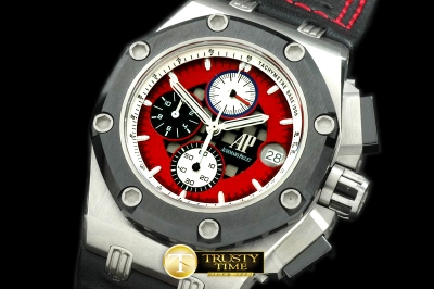 AP0149B - Ruben Baracello Chrono SS/LE Red Jap Qtz