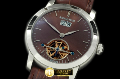 AP0194B - Jules Audemars Big Date/Tourbillon SS/LE Brown Asian