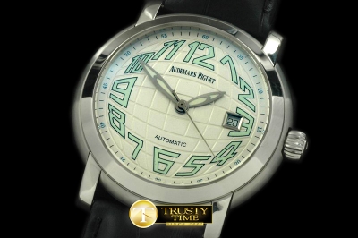 AP0201A - Jules Audemars Globe SS/LE White Asian 2824