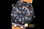 AP0332 - Royal Oak Diver Auto CER/RU V6F Black A-2824/3120