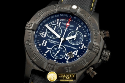 BSW0282F - Seawolf Chrono PVD/NY Graphite Num Swiss Eta Qtz 251