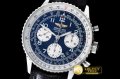 BSW0311B - Navitimer SS/LE Blue Num A-7750