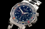COR008A - Admiral's Cup Chronograph SS/SS Black Asia 7750 28800
