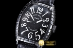 FM0127B - Curvex Croco Black CER/LE Black Asia 2813