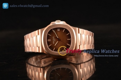 Patek Philippe - Nautilus RG/RG Brown Dail 1:1 Miyota 9015 Auto