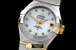 OMG0351C - Double Eagle Ladies Auto SS/YG Wht Diamonds J-Miyota