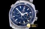 OMG0499B - Planet Ocean 45mm Chrono TI/TI Blue BP A7750 Mod9300