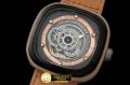 SF015 - SevenFriday P2B/03-W SS/LE Black Jap Miyota