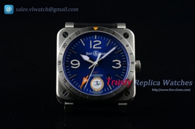 Bell&Ross - BR 03-93 GMT SS/LE Blue Dial Swiss ETA 2836