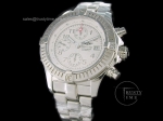 BSW0023B - SS Chrono Avenger White - New Asia 7750 (28,800bph)