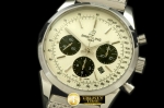 BSW0210 - TransOcean Chrono Men SS/ME White A-7750 28800