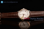 Omega - De Ville Prestige Co-Axial RG/LE White Dial Clone Omega Calibre 2500 Auto (YF)