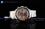 Omega - Speedmaster Racing Master SS/SS Brown Clone Omega 9900 Auto (JH)