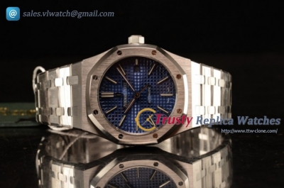 Audemars Piguet - Royal Oak 41 MM SS/SS Blue Dial Clone AP Calibre 3120 Auto (JH)