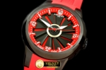 PER018A - Turbine XL PVD/RU Black/Red Jap Quartz