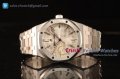 Audemars Piguet Royal Oak 41mm Clone AP 3120 All Steel White Dial 15400ST.OO.1220ST.02