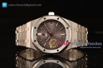 Audemars Piguet Royal Oak 41mm Clone AP 3120 All Steel Grey Dial 15400ST.OO.1220ST.04