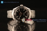 Omega Seamaster Planet Ocean 600M Co-Axial SS/SS Black Clone Omega 8500 Auto (EF)