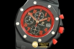 AP0158 - Royal Oak Chronograph DLC/RU Black A-7750