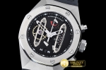 AP0396B - Royal Oak Concept SS/RU Blk/SS VK Quartz