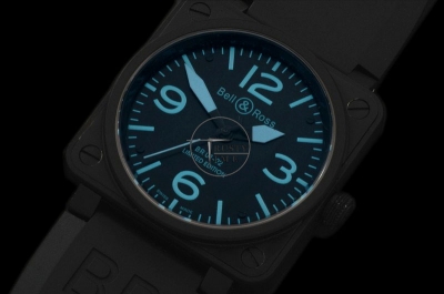 BR040G - BR01-92 PVD Black/Blue 46mm - Asia ETA 2836