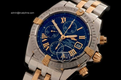 BSW0073E - Chronomat Evo TT Blue Roman A-7750 28800bph