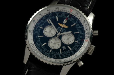 BSW0126B - Navitimer SS/LE Blue Jap Quartz Chrono