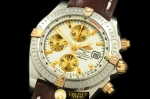 BSW0212A - Chronomat Evo SS/YG/LE White Sticks A-7750 28800bph