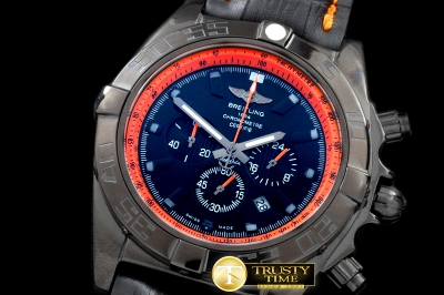 BSW0275B - Chronomat B01 PVD/RU Blue/Orange Stick Jap OS20 Qtz