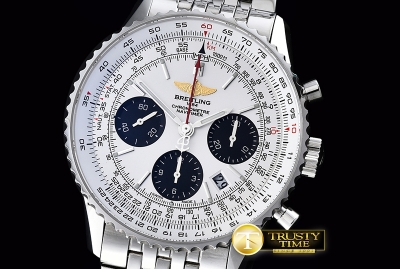 BSW0316 - Navitimer SS/SS White Sticks A-7750