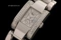 CH039A - Las Strada Ladies SS/2Diam White Swiss Qtz c/w Boxset