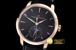 GP005B -1966 Date-Moonphase RG/LE Black M-9015