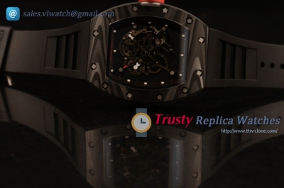 Richard Mille RM 055 Bubba Watson CA/RU Black Skeleton Dial Miyota 9015