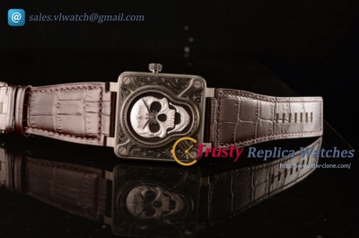 Bell&Ross - BR 01-92 Burning Skull Skull SS/LE Asia Auto