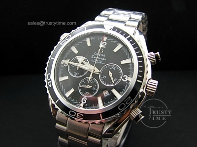 OMG0042A - Omega Planet Ocean Black - Working Chrono