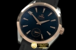 OMG0208A - Aqua Terra Seamaster H/W SS/RG/LE Black Asian 6498